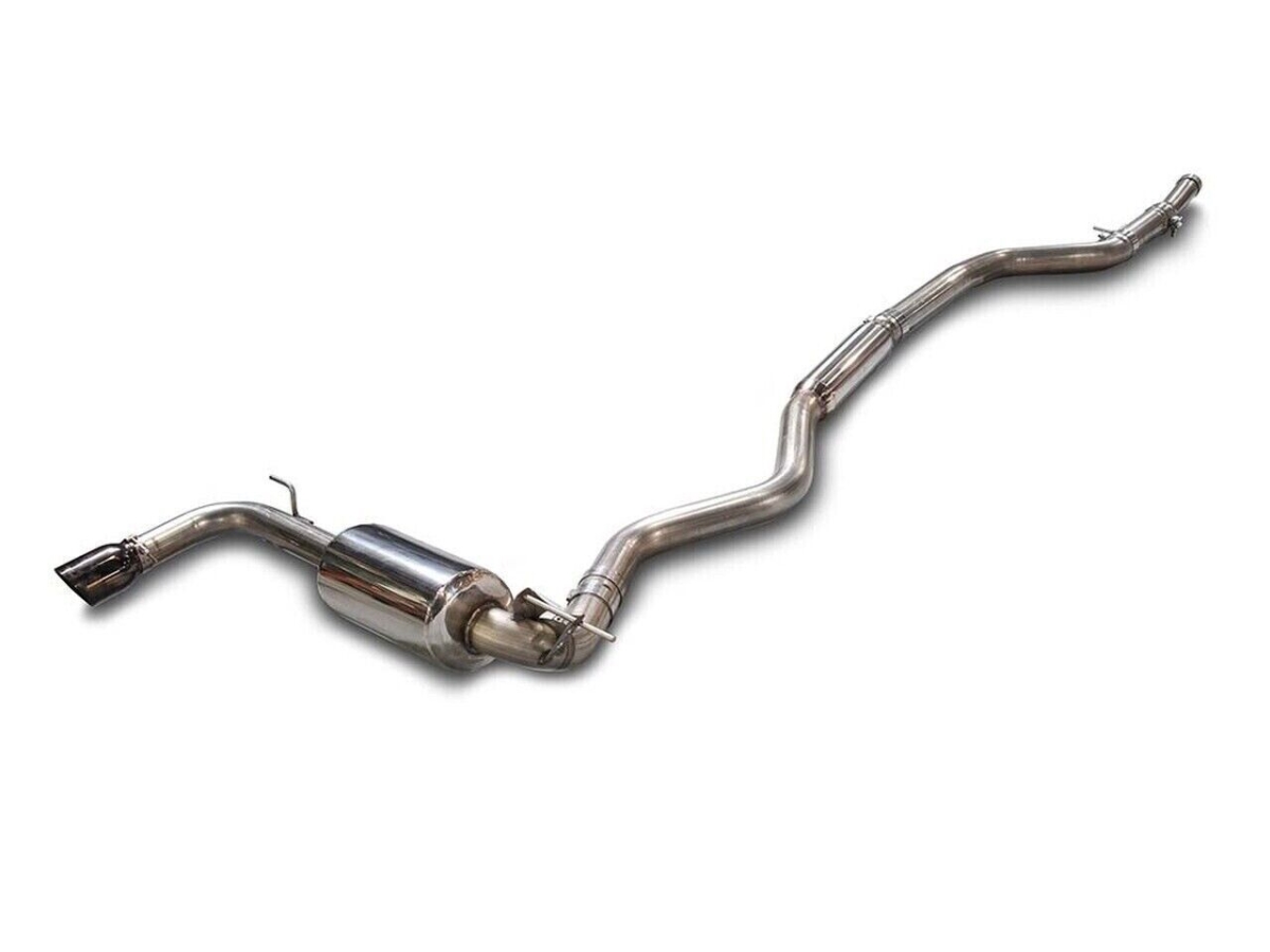 3015-23036 Touring Exhaust with Performance Mid Pipe & Diamond Black 90 mm Tip for BMW F30 320I