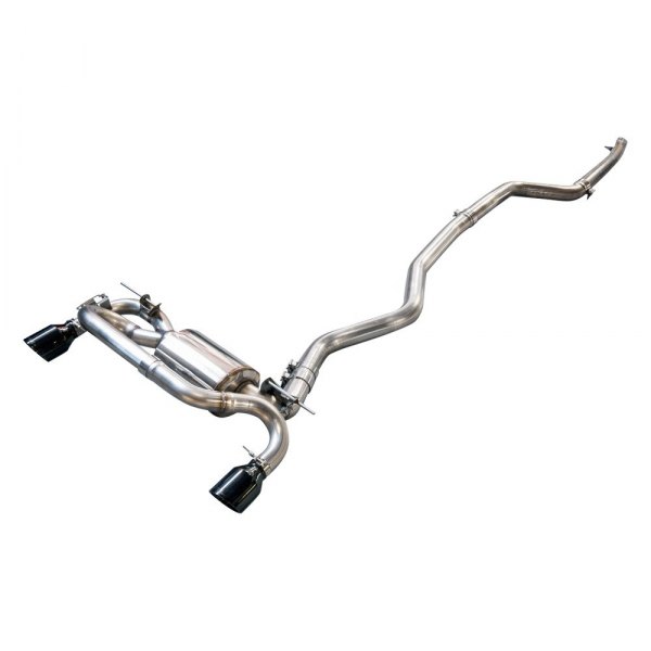 3010-33040 Touring Edition Axle-Back Exhaust with Diamond Black 90 mm Tips for BMW F3X 340I