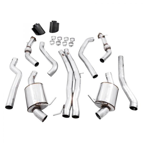 Touring Edition Exhaust with Diamond Black RS Tips for Audi B9 RS5