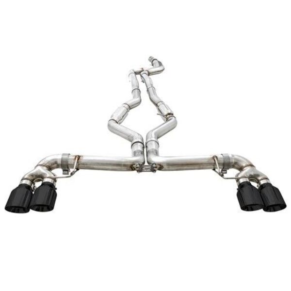 Track Edition Exhaust with Quad Diamond Black Tips for 2019 Plus BMW M340I