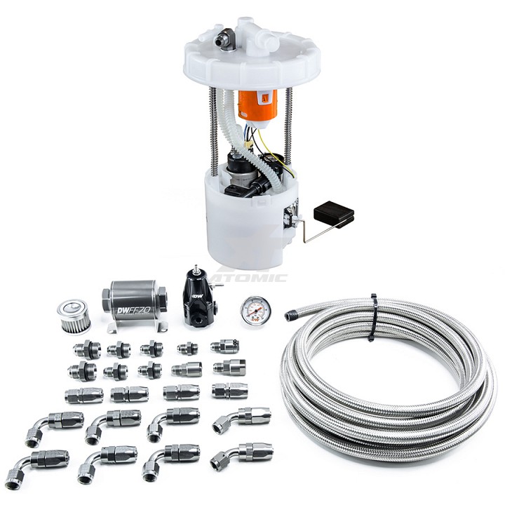 Pump Module & Return Kit with CPE Fuel Lines for 2006-2011 Honda Civic Si K20 DW400