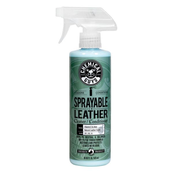SPI-103-16 16 oz Sprayable Leather Cleaner & Conditioner in One
