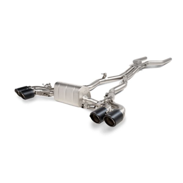S-BM-T-23 Evolution Line Cat Back with Carbon Tips for 2021 BMW M8-M8 Competition