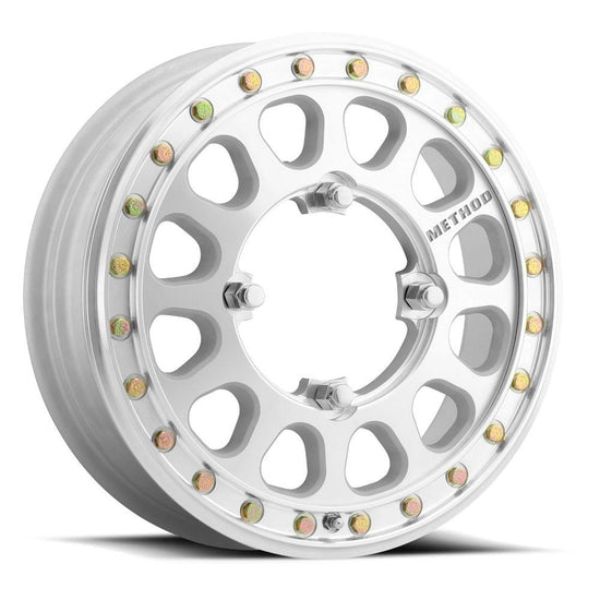 15 x 5 in. 5 x 0 Plus 46 mm Offset 4 x 156 in. Bolt Pattern 127 mm Center Bore Method MR401-R UTV Beadlock Raw Machined with BH-H24155 Wheel