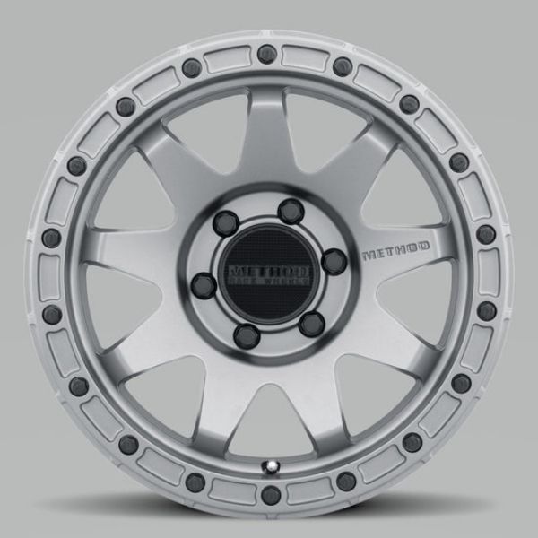 MR31789060803 18 x 9 in. Plus 3 mm Offset 6 x 5.5 in. Bolt Pattern 106.25 mm Center Bore Method MR317 Matte Titanium Wheel