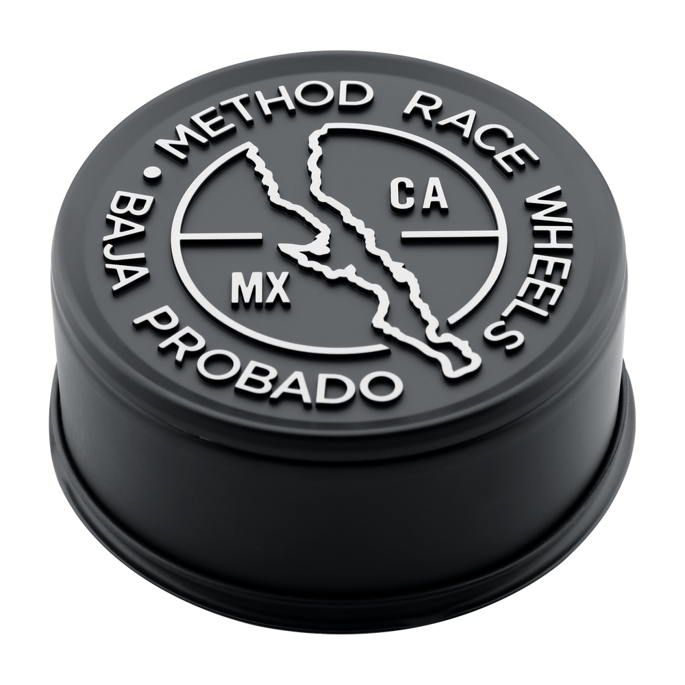 CP-BAJA108P-B 108 mm Baja Push Thru Method Cap - Black