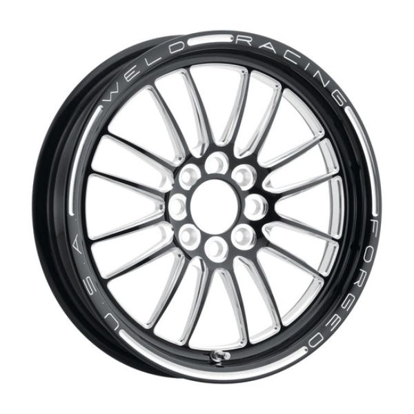 778B-15022 15 x 3.5 in. 4 x 100 mm Bolt Pattern 2.25 in. Back Space Black Wheel