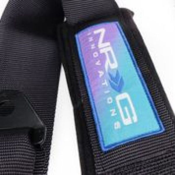 SBH-B6PCBK 3 in. 5 Pint Seat Belt Harness & Cam Lock - Black