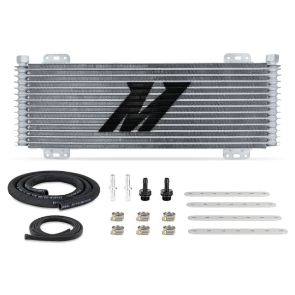 Silver Stacked Plate Transmission Cooler for 2013-Row