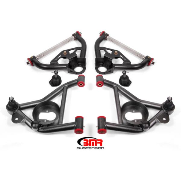 AA030H Black Hammertone Upper & Lower A-Arm Kit for 1978-1987 G-Body