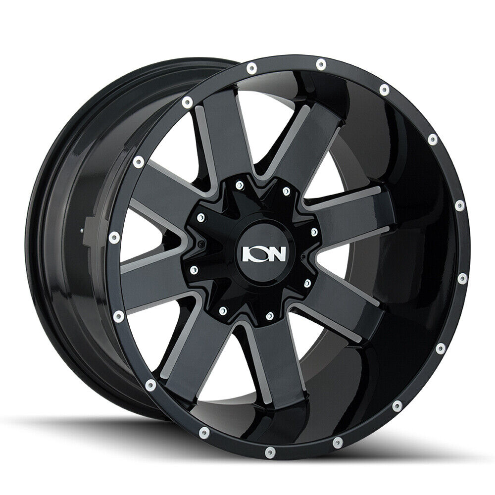 17 x 9 in. ION Type 141 6 x 135 Bolt Pattern 13 mm Offset 106 mm mm Hub Gloss Black Wheel