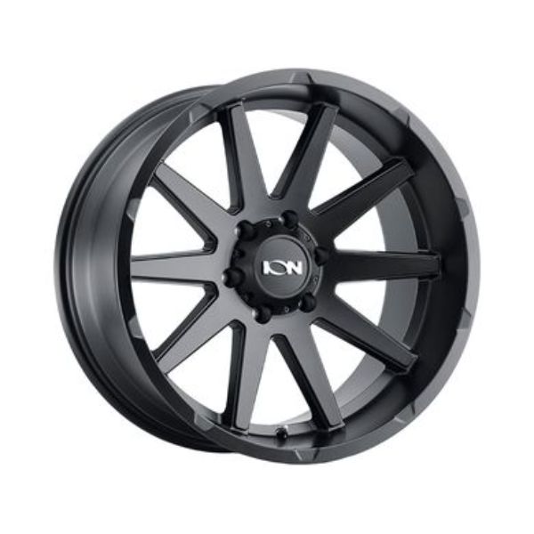 143-2936MB 20 x 10 in. ION Type 143 6 x 135 Bolt Pattern 0 mm Offset 87.1 mm Hub Matte Black Wheel