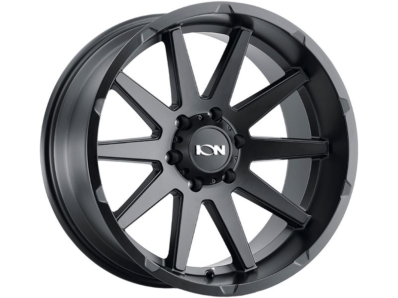 143-2181MB 20 x 10 in. ION Type 143 8 x 165.1 Bolt Pattern -19 mm Offset 125.2 mm Hub Matte Black Wheel