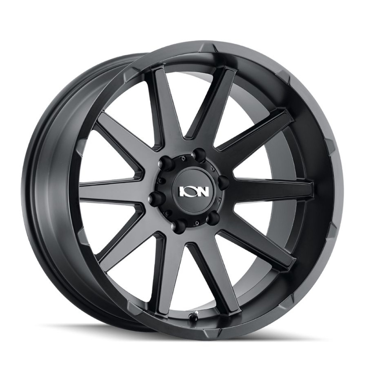 143-7985MB18 17 x 9 in. ION Type 143 5 x 139.7 Bolt Pattern 18 mm Offset 108 mm Hub Matte Black Wheel