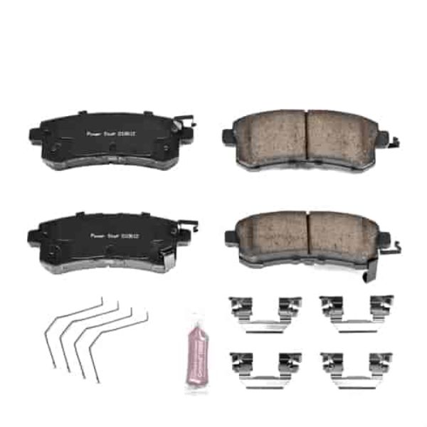 PowerStop Z23-1521 Front Z23 Evolution Sport Brake Pads with Hardware for 2019 Acura RDX