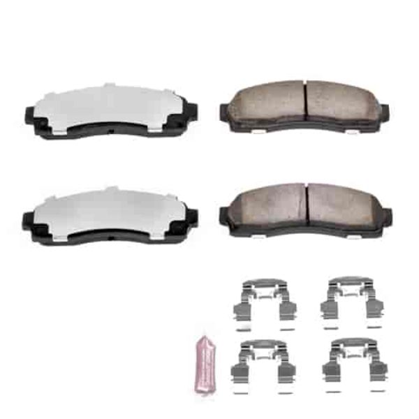 PowerStop Z36-833 Front Z36 Truck & Tow Brake Pads with Hardware for 2005-2006 Chevrolet Equinox