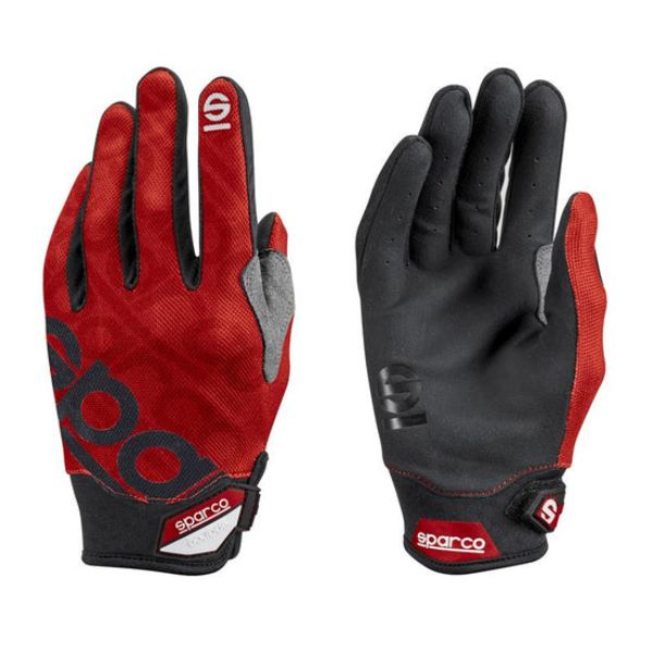 002093RS2M Meca 3 Glove, Red - Medium