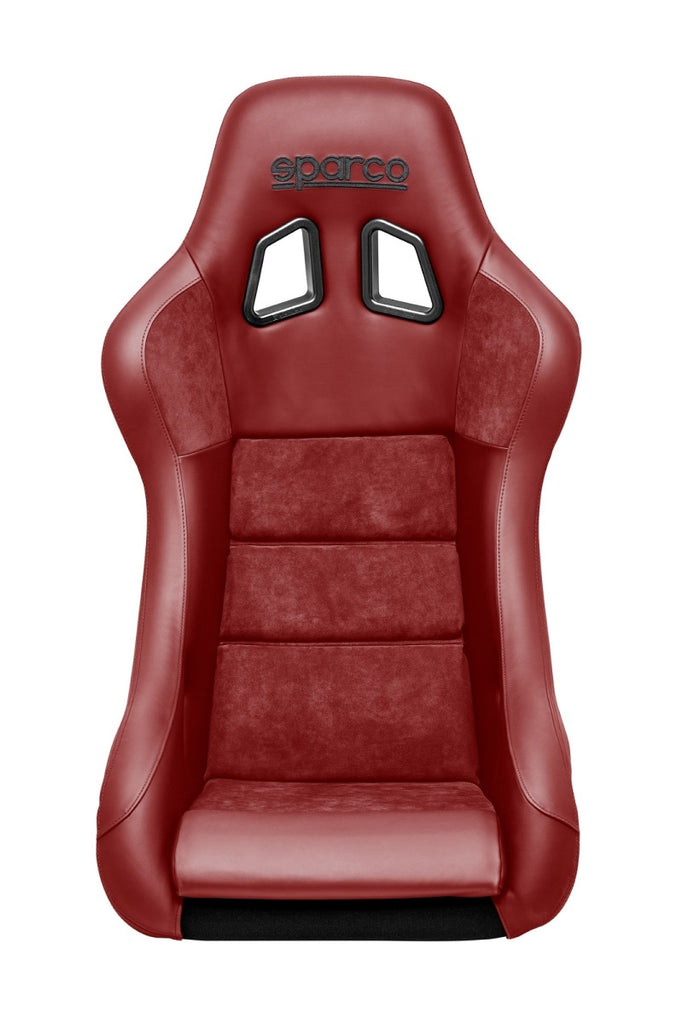QRT Performance Leather & Alcantara Red Seat