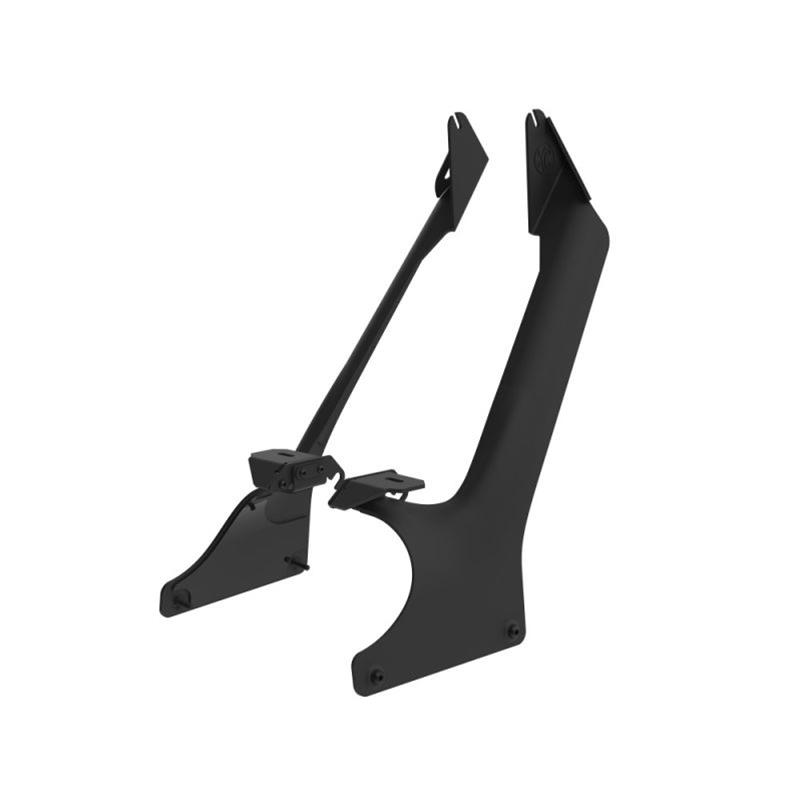 Overhead Light Bar Mount Bracket Set - Black - Set of 2 - Durable Construction