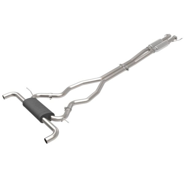 aFe 49-33133 2.5 in. Vulcan Series 304 Stainless Steel Cat-Back for 2019-2020 Ford Edge ST V6 2.7L