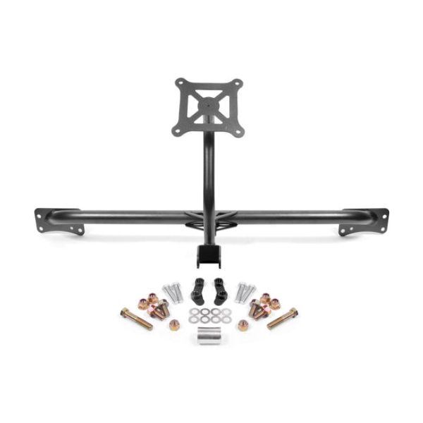 PM760H Black Hammertone Bolt-On Parachute Mount for 2015-2019 Ford Mustang