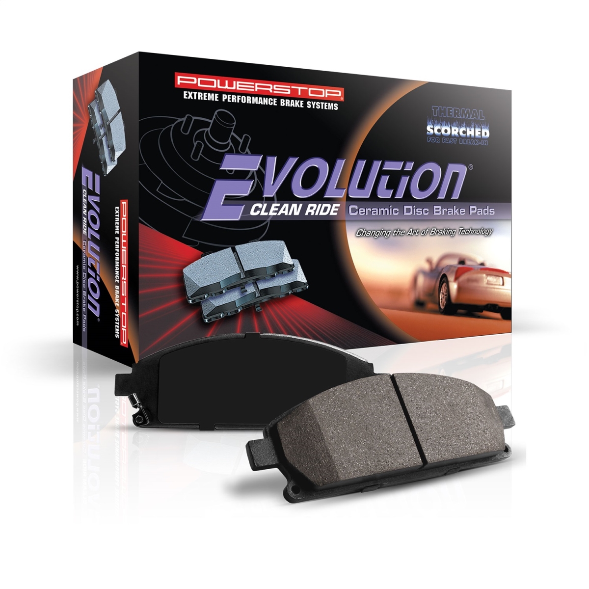 PowerStop 16-2221 Rear Z16 Evolution Ceramic Brake Pads for 2019 BMW 330i