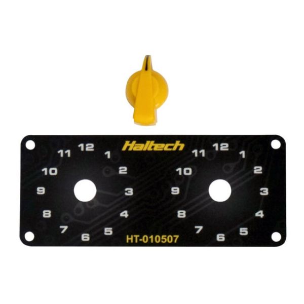 HT-010509 Dual Switch Panel Kit with Yellow Knob