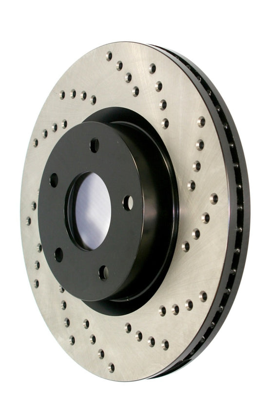 Sport Cross Rear Right Drilled Brake Rotor
