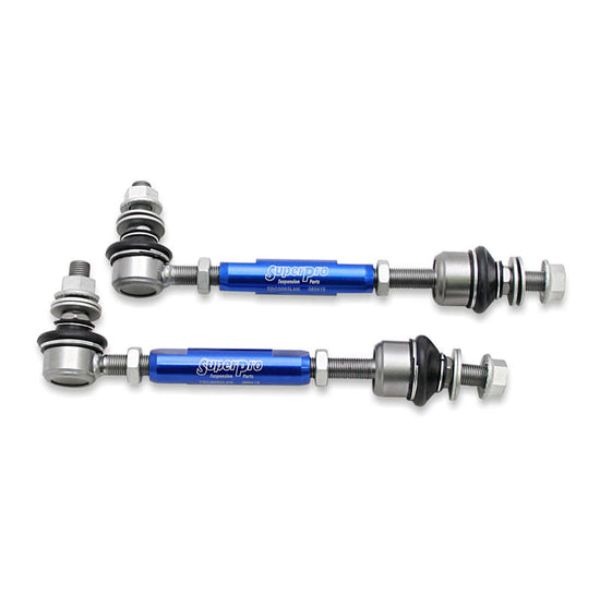 TRC1285V 12 mm Studs Rear HD Adjustable End Link Set for 2003 Lexus GX470 Base