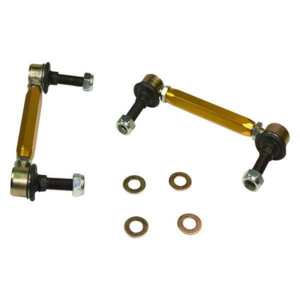 Whiteline KLC180-155 150 mm-175 mm Heavy Duty Adjustable Steel Ball Universal Sway Bar Link Assembly for