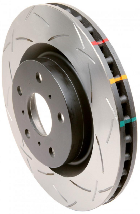 42364S 3.5 Liter 2GRFE Slotted T3 Vented 4000 Series Rotor for 2009-2017 Lotus Evora