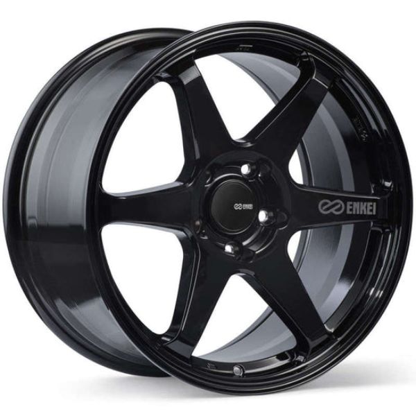 18 x 8 in. 45 mm Offset 5 x 112 Bolt Pattern 72.6 Bore T6R Gloss Black Wheel