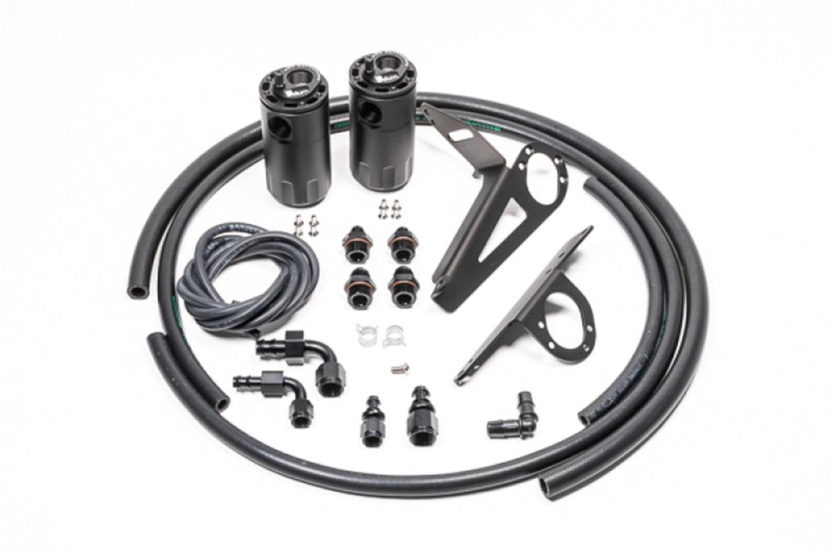 20-0096-FL LH Drive Only Dual Catch Can Kit Fluid Lock - Large