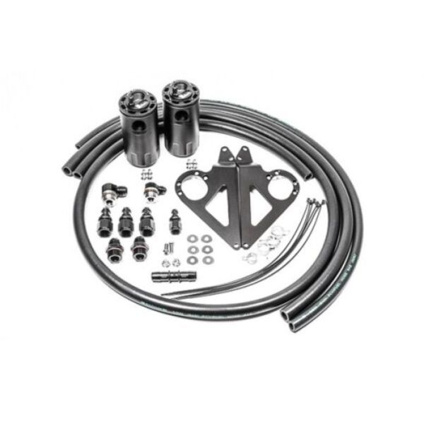 Dual Catch Can Kit Fluid Lock for 1986 FR-S-BRZ