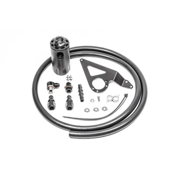 20-0902-FL Vent Side Catch Can Kit with Fluid Lock for 1986 FR-S-BRZ Crankcase