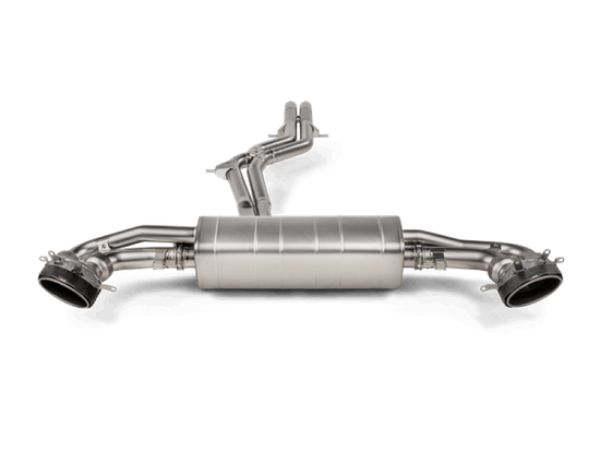 S-AU-TI-20H Titanium Evolution Line Cat Back with Carbon Fiber & Titanium Tips for 2020 Plus Audi RS Q8 M4
