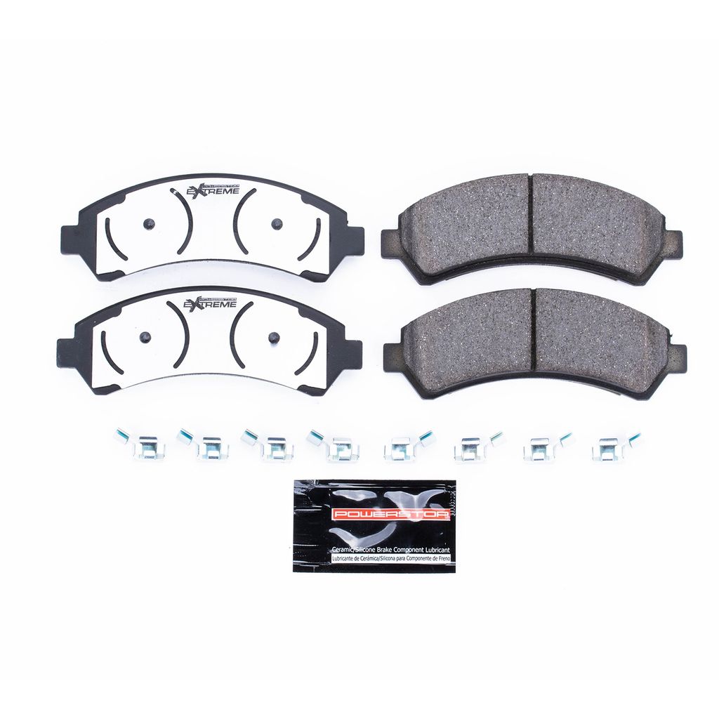 PowerStop Z36-726 Front Z36 Truck & Tow Brake Pads with Hardware for 1997-2005 Chevrolet Blazer