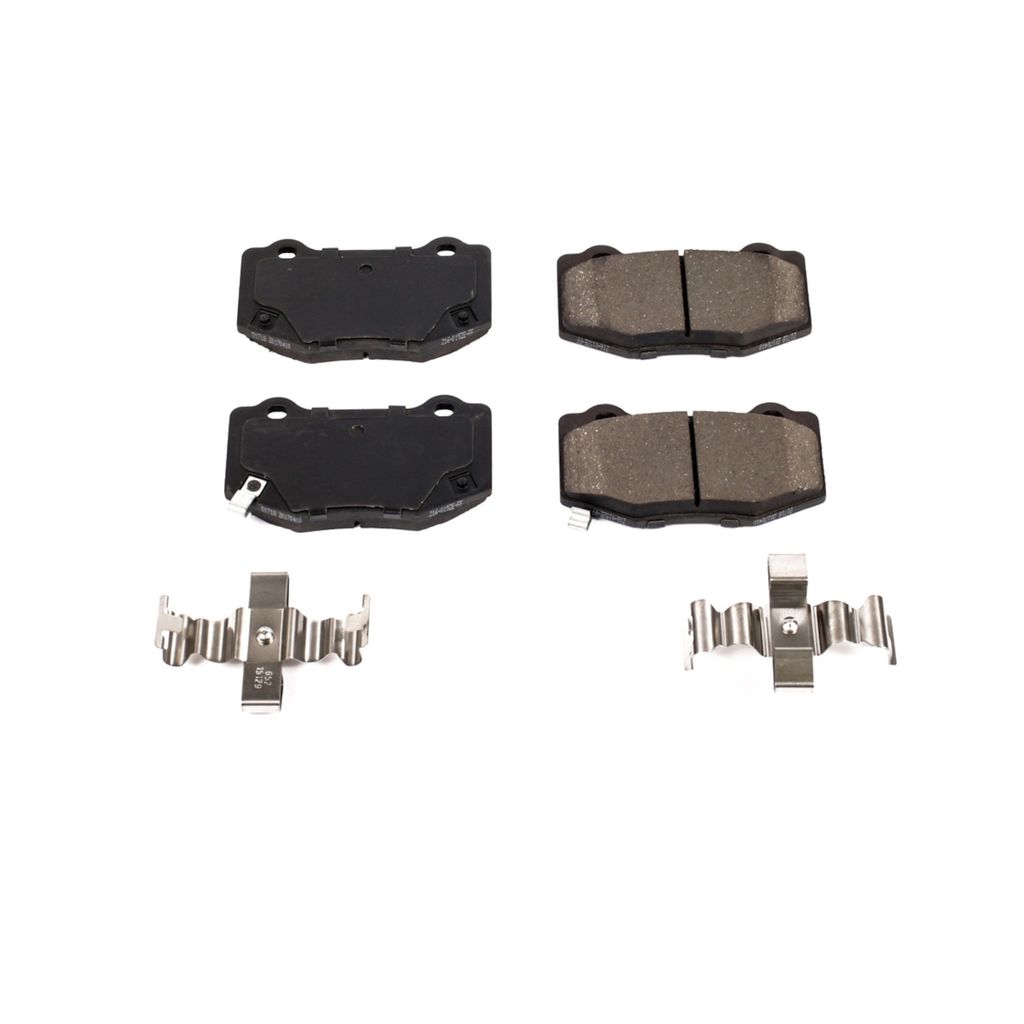 PowerStop 17-1718 Rear Z17 Evolution Ceramic Brake Pads with Hardware for 2016-2019 Cadillac ATS