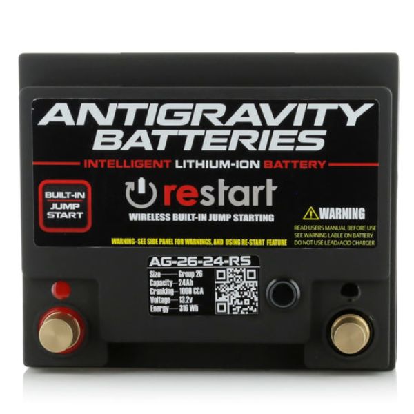 Picture of Antigravity Batteries AG-H6-60-RS H6 Group 48 Lithium Car Battery with Re-Start