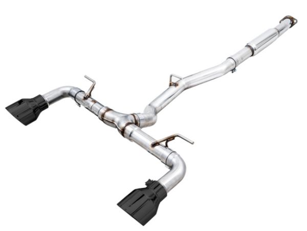 3020-33279 Track Edition Cat-Back Exhaust with Diamond Black Tips for 1986 Subaru BRZ, Toyota GR86 & Toyota