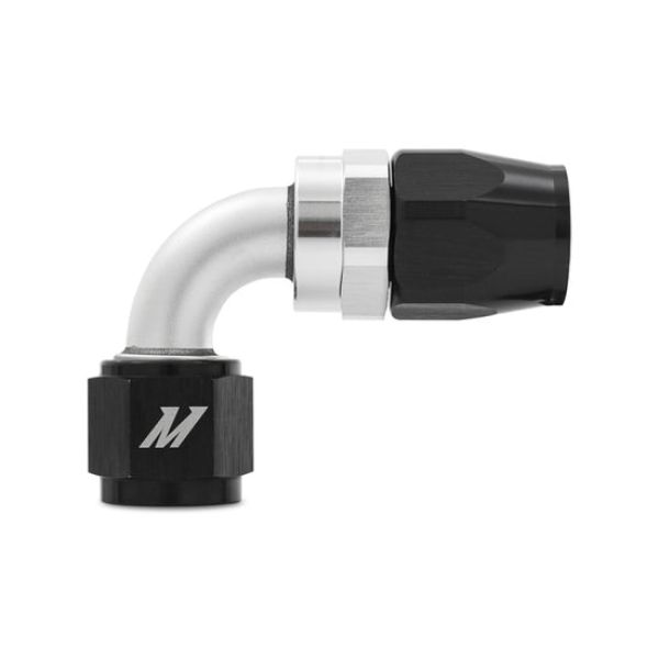 MMFT-SW-10-90 Aluminum -10AN 90 Degree Fitting - Black