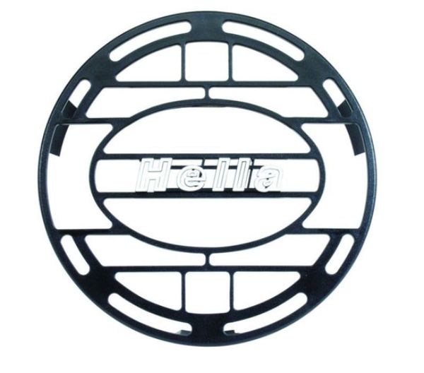 148995001 Stone Shield Round Plastic Black Logo Light Cover