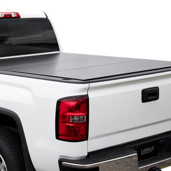 Picture of Access B5020079 5 ft. 8 in. Bed LOMAX Tri-Fold Cover without Storage Box for 2019 Plus Chevrolet-GMC - Carbon Fiber