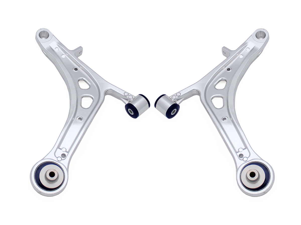 ALOY0015K Front Lower Alloy Control Arm Kit with Plus Caster for 2008 Subaru Impreza WRX STI