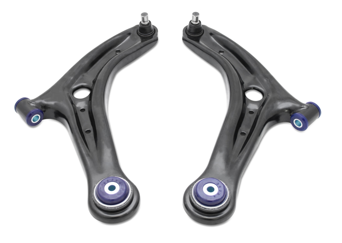 TRC1046 Front Lower Control Arm Set with Preinstalled Bushings for 2014-19 Ford Fiesta ST