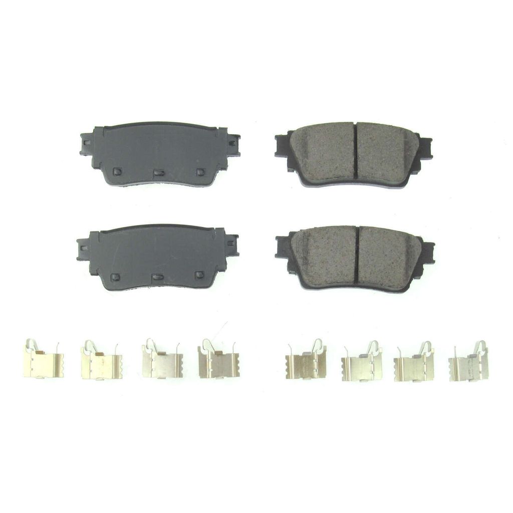 PowerStop 17-2200 Rear Z17 Evolution Ceramic Brake Pads with Hardware for 2019 Nissan Altima