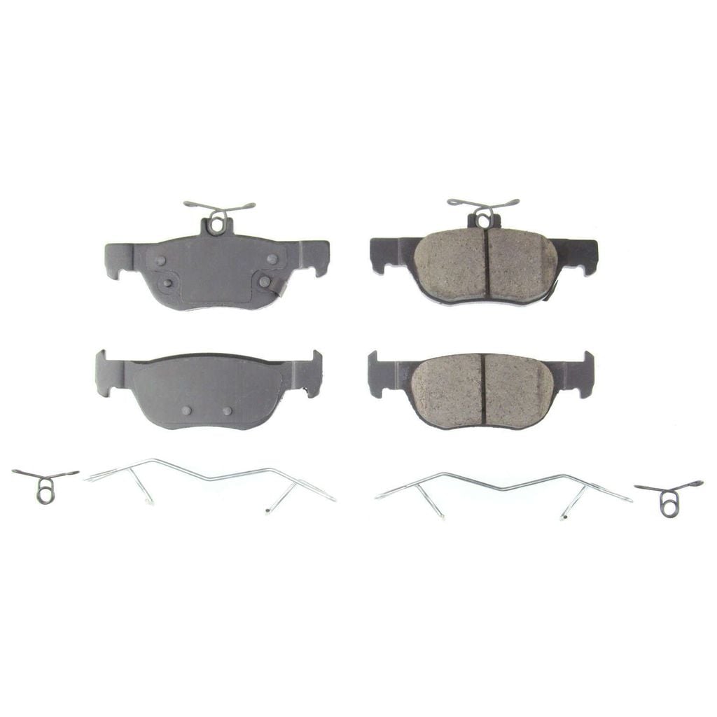 PowerStop 17-2219 Rear Z17 Evolution Ceramic Brake Pads with Hardware for 2019 Mazda 3