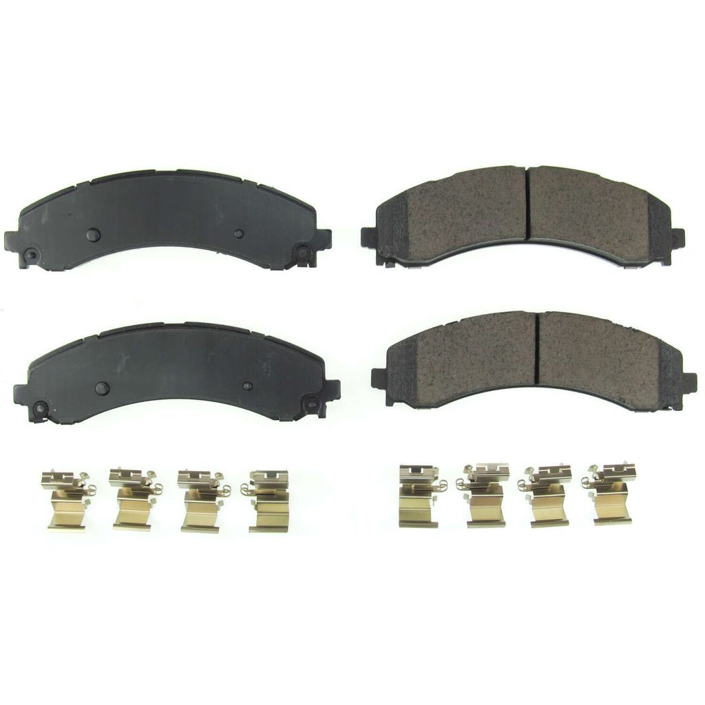 PowerStop 17-2224 Rear Z17 Evolution Ceramic Brake Pads with Hardware for 2019 Ram 3500