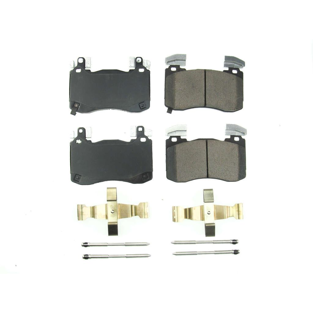 PowerStop 17-6012 Front Z17 Evolution Ceramic Brake Pads with Hardware for 2018-2019 Kia Stinger