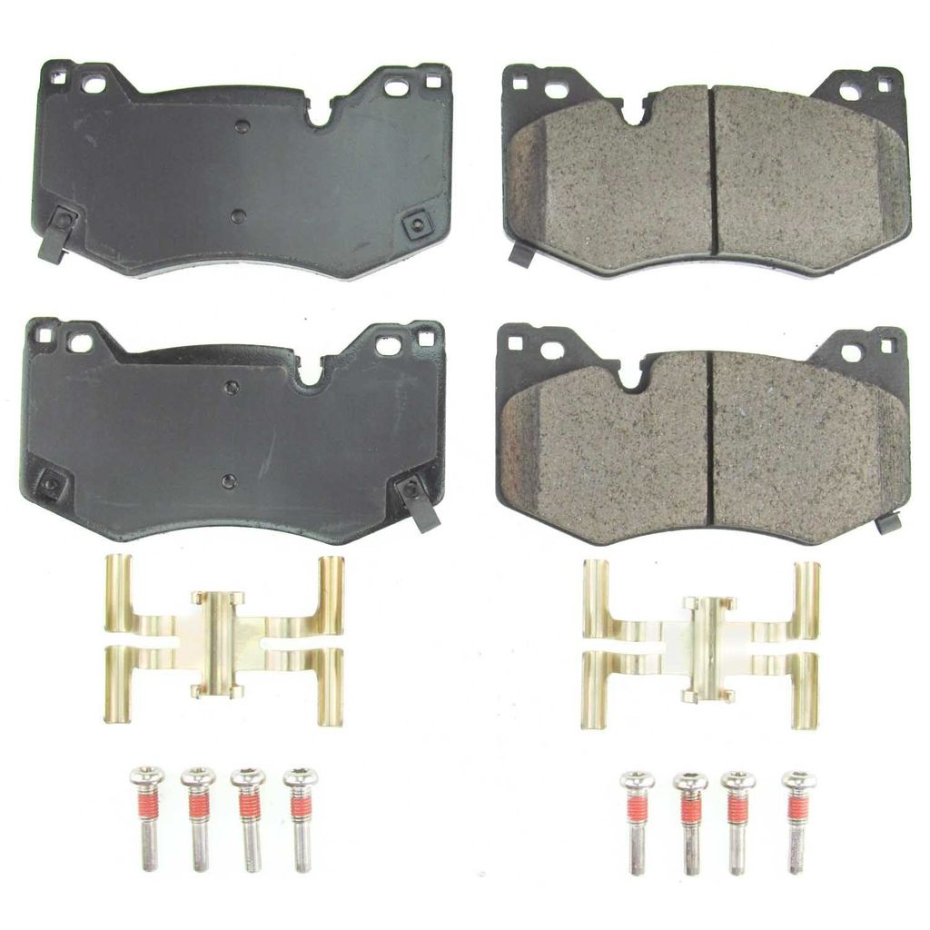 PowerStop 17-8009 Front Z17 Evolution Ceramic Brake Pads with Hardware for 2020 Chevrolet Corvette